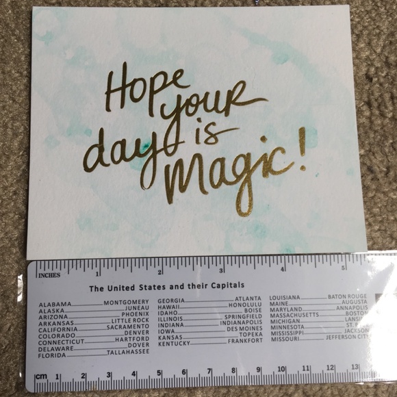 Hand Crafted “Hope Your Day is Magic!” Thank You Cards - Picture 2 of 4